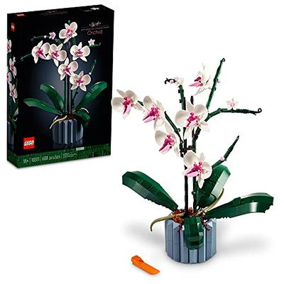 KIYOJIN Rose Flower Bouquet Building Set,Botanical Collection Rainbow Artificial  Plant Compatible with Lego Gift for Adult Home Decor(Black 120pcs) - Yahoo  Shopping