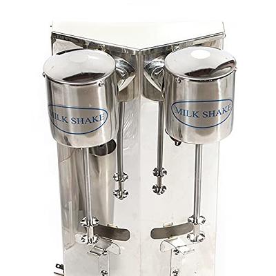 PIAOCAIYIN Milkshake Machine Double Head Maker, Commercial Electric Milkshake  Maker with 2pcs 800ml Cups and 2 Speeds Adjustable, Suitable for Various  Places Milkshake Mixer - Yahoo Shopping