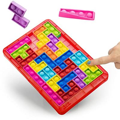 Fidget Toys castle Pop It Fidget Pop Push Toy Sensory Toys for Autism,  Fidget Toys for Anxiety, Stress Relief Toys Push Pop Bubble Fidget