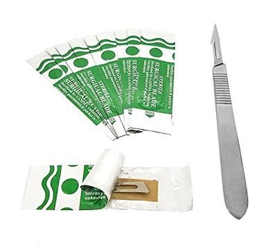 10 pcs #11 Surgical Blades with #3 Scalpel Knife Handle Medical Dental -  Yahoo Shopping