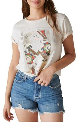 Lucky Brand Queen of Cocktails Graphic T-Shirt in Whisper White at  Nordstrom, Size Medium - Yahoo Shopping