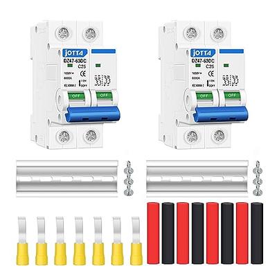 JOTTA DC Miniature Circuit Breaker,2 Poles 1000V for Solar PV