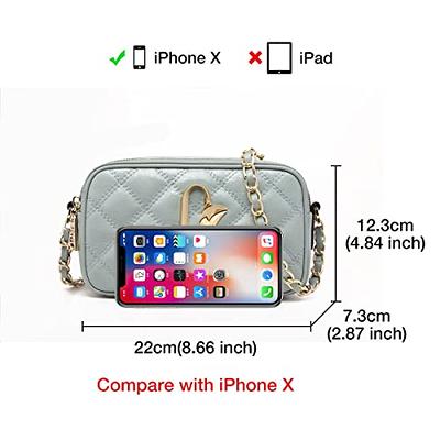 STAISE Designer Crossbody Bags for Women, Small Quilted Leather Handbags,  Trendy Womens Mini Purse, Shoulder Bag Chain Strap