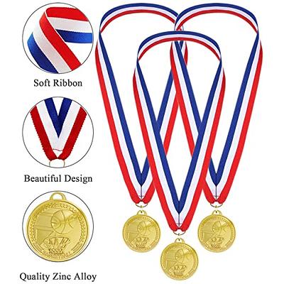 Volleyball Medal Award, School Team Sports, 2, full color, w/ engraving,  ribbon