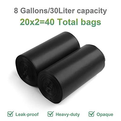 Portable Toilet Bags 100% Compostable 8 Gallon Camping Toilet Bags Use with  6 Gallon Bucket Toilet Waste Bags, Disposable Biodegradable Camping Poop