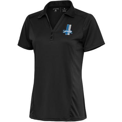 Men's Antigua Charcoal Chicago Bears Team Logo Throwback Tribute Polo 