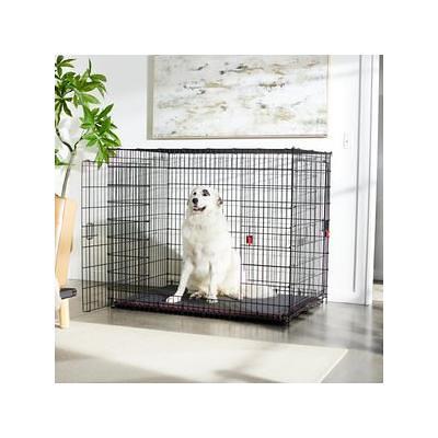 FRISCO Quilted Dog Crate Mat, Ivory, 54-in 