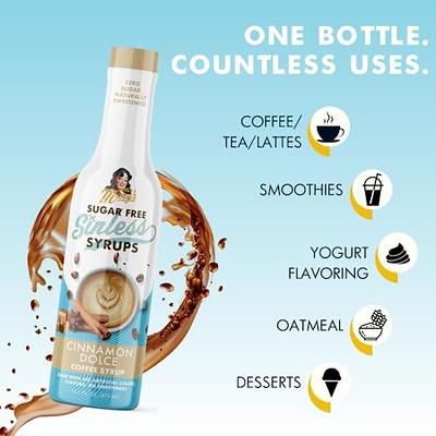 Hazelnut Coffee Syrup, Sugar Free Sinless Syrups