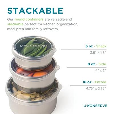 304 Stainless Steel and Plastic Stackable Airtight Keep Food Hot