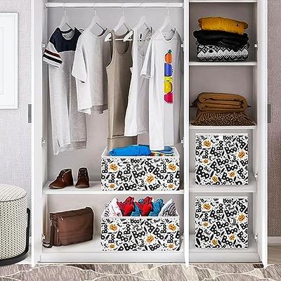 Cube Storage Basket Organizer  Canvas Storage Bins Organizer