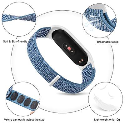 4 PACK Bands for Amazfit Band 5 Replacement Strap, Soft Silicone Sport  Strap Wristband Compatible with Amazfit Band 5 Watchband Accessories