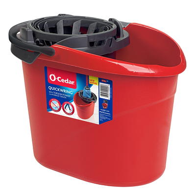 Yocada Collapsible Plastic Bucket Mop Bucket 10L(2.6Gallon) Cleaning  Washing Bucket for Mop Cleaning Washing Fit Sponge Mop Flat Mop Cotton Mop