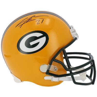 Green Bay Packers Allen Lazard Mini Helmet Shadowbox W/ Card 