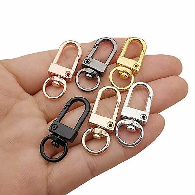 24 pcs Small Size Metal Lobster Claw Clasps Swivel Lanyards Trigger Snap  Hooks Strap for Keychain Key Rings Connector DIY Bags Art Crafts Jewelry  Findings (M547) - Yahoo Shopping