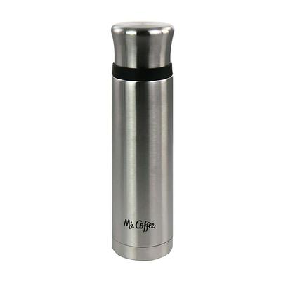 Mr. Coffee 12.5 Ounce Stainless Steel Insulated Thermal Travel Mug Set of 3