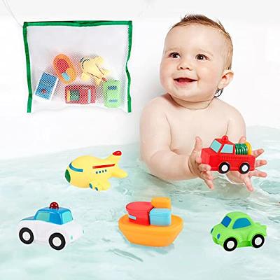 Toddler Bath Toys Bathtub Toy - Kids Floating Water Spray Toy Fun Bathtime  with Boat, Plice Car,Fire Truck and Plane Plastic Toy for Baby Boys and  Girls - Yahoo Shopping