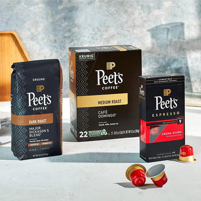 Peet's Coffee Nerissimo Espresso Coffee Pods, Premium Dark Roast