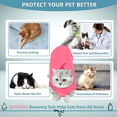 Girl Cat Recovery Suit Surgery Weaning Sterilization Care Anti-licking Coat