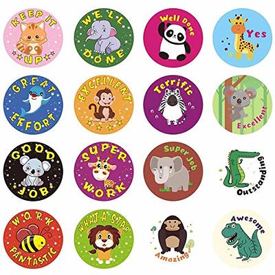 Reward Stickers for Kids by Sweetzer & Orange - 1008 Stickers, 8 Assorted  Designs, 1 Inch School Stickers - Teacher Supplies for Classroom, Potty