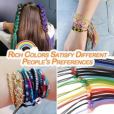 Waxed Thread 30 Colors 1mm 328 Yards Wax Cotton String Waxed Polyester Cord  for Bracelets Necklace Jewelry Making Friendship Bracelet