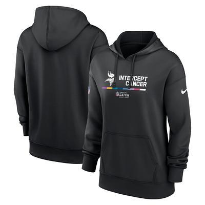 Nike Men's Minnesota Vikings Sideline Club Black Pullover Hoodie