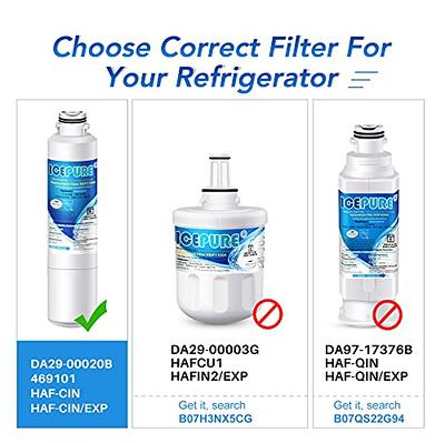 2 PACK DA29-00020B HAF-CIN/EXP Refrigerator Water Filter