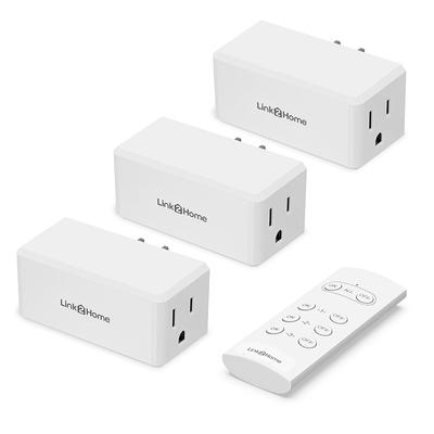 BLACK+DECKER 1 Amp to 15 Amp Plug-In Indoor Wireless Remote Control Timer  System with 2 Smart Adapters Grounded and 1 Remote, White BDXPA0004 - The  Home Depot