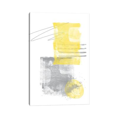 iCanvas Watercolor Shapes V - Illuminating Yellow & Ultimate Grey by  Melanie Viola Canvas Print - Yahoo Shopping