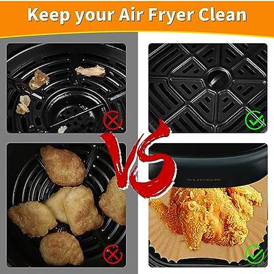 Air Fryer Parchment Paper Liners- 450PCS Air Fryer Paper Liners Disposable,  Liners for Air Fryer Basket, Non-Stick Food Grade Parchment Paper Sheets  for Air Fryer,Baking,Cooking 7.9 Inch - Yahoo Shopping