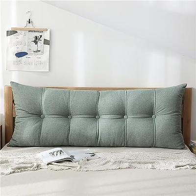 Buy Pillow backrest / Cloth soft bed headrest / sofa comfortable