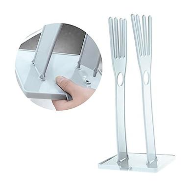 Cutlery Cleaner - Sink Mounted Scrubber For Knives, Silverware & Utensils