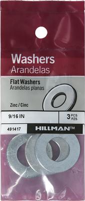 Hillman Zinc-plated Standard Flat Washer in the Flat Washers
