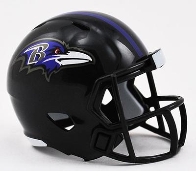 Riddell Baltimore Ravens Revolution Speed Flex Authentic Football Helmet