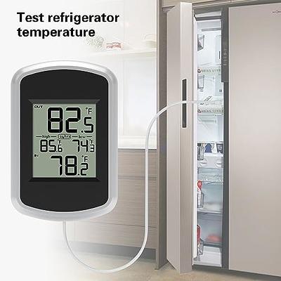 Wired Temperature Meter, Digital Thermometer with Sensor Wire ,Indoor  Outdoor