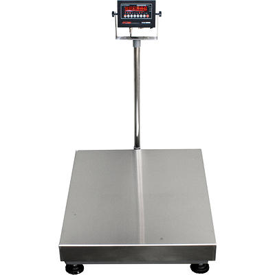 Optima Weighing Systems OP-915-2424-500 500 lb. Bench Scale with 24 x 24  Stainless