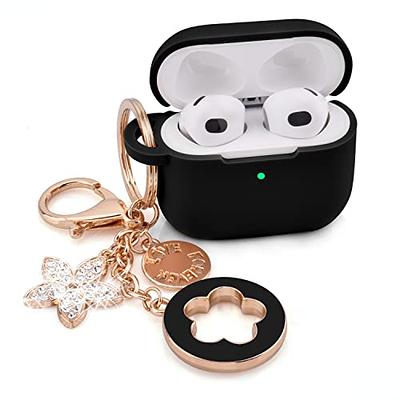 Case for Airpods Pro 2nd Generation - VISOOM Airpods Pro 2 Cases Cover  Women Cute 2022 Silicone iPod Pro 2 Earbuds Wireless Charging Case Girl  Bling