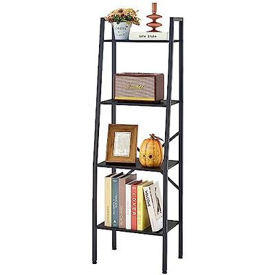 Hoctieon 4 Tier Bookshelf Tall Bookcase Shelf Storage Organizer