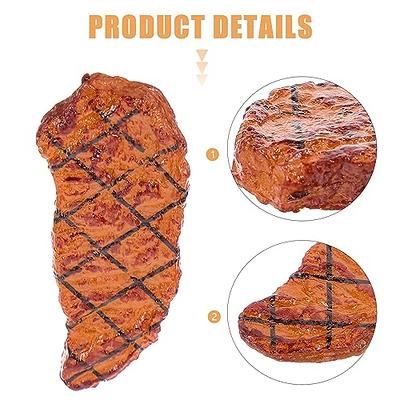 Simulated Steak Set for Decoration, Simulation Food Accessories, Fake  Model, Restaurant Props, Vegetable Toys