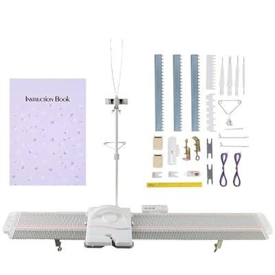 Rosvola Knitting Machines for Adults, LK 150 Knitting Machine, 150 Needle  Knit Fast Flat Knitting Machine Kit and Parts Accessories - Yahoo Shopping