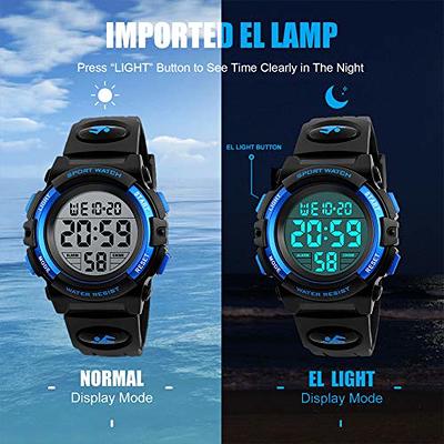 Clearance! Digital Watch for Kids,Kids Watches Boys Watches Life  Waterproof,Alarm Date Watch,Sports Watch,Birthday School Opens Gifts for  Kids Children Boys Students - Walmart.com