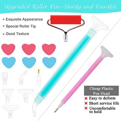 6 Pieces LED Diamond Painting Pen Wheel Set with Tape Light Point Drill Pens  Fast and Efficient Diamond Painting Supplies for Different Size Jewelry Art  DIY 5D Diamond Painting Nail Arts
