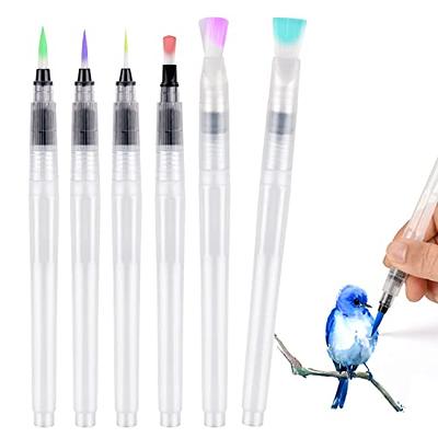 Brilliant Bee - Blendable Watercolor Brush Pens - 20 Watercolor Pens for Dynamic Effects, Flexible Nylon Brush Tip, Assorted Colors - Paint Markers