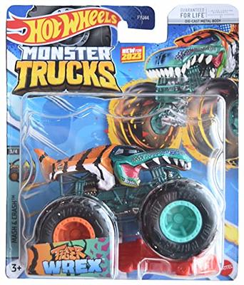  Hot Wheels Monster Trucks, Transporter and Racetrack