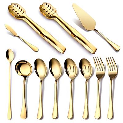 Gold Kitchen Utensils Set, Standcn 9 PCS 304 Stainless Steel All