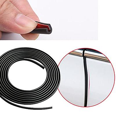 Car Door Edge Guards Clear, Rubber Seal Protector U Shape Edge Trim Car  Door Edge Protection Fit for Most Car（Black 32Ft ） - Yahoo Shopping