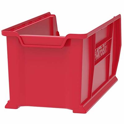 Akro-Mils 13017 Stack-N-Store Heavy Duty Stackable Open Front