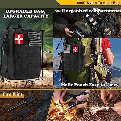 Abpir318 PCS Emergency Survival Kit, Survival Gear and Equipment