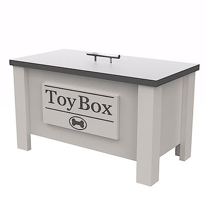 Personalized Dog Toy Box - billscustombuilds