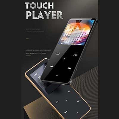 MP3 Player with Bluetooth, 1.8inch Touch Screen MP3 MP4 Player, Android  Streaming Music Player HiFi Loseless Lightweight Portable Music Player for