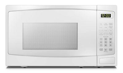 Commercial Chef 1.1 Cu. Ft. 1000W Countertop Microwave Oven White - Office  Depot